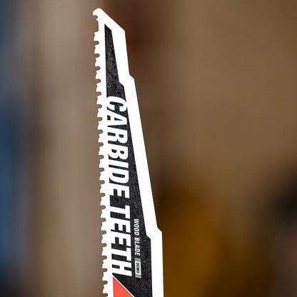 Kango 9" Carbide Teeth Wood Reciprocating Blade, 5 TPI, Durable & Versatile Cutting