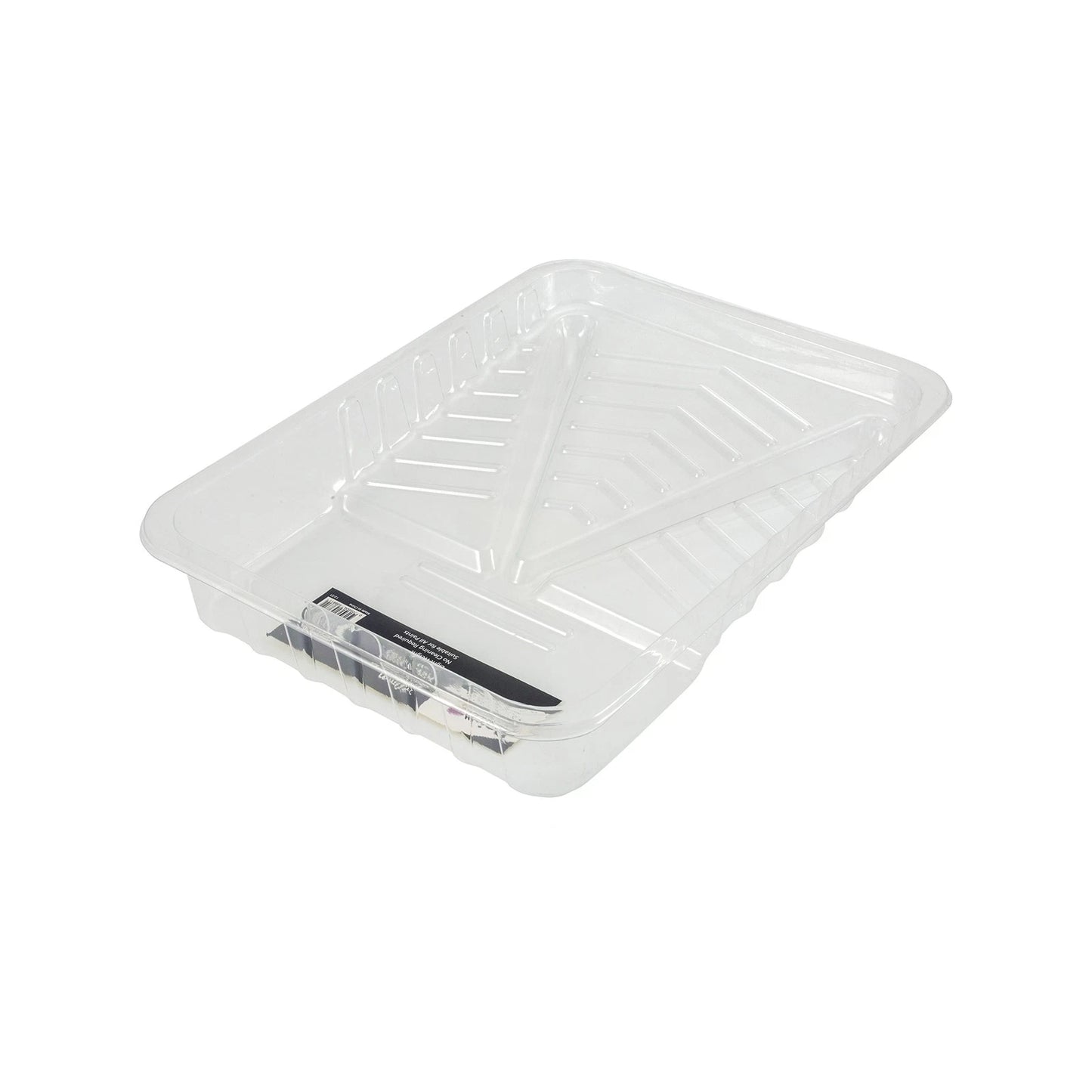Paint Partner 230mm Clear Disposable Paint Tray for All Projects, Lightweight Plastic