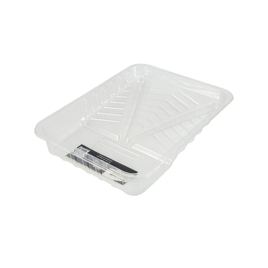 Paint Partner 230mm Clear Disposable Paint Tray for All Projects, Lightweight Plastic