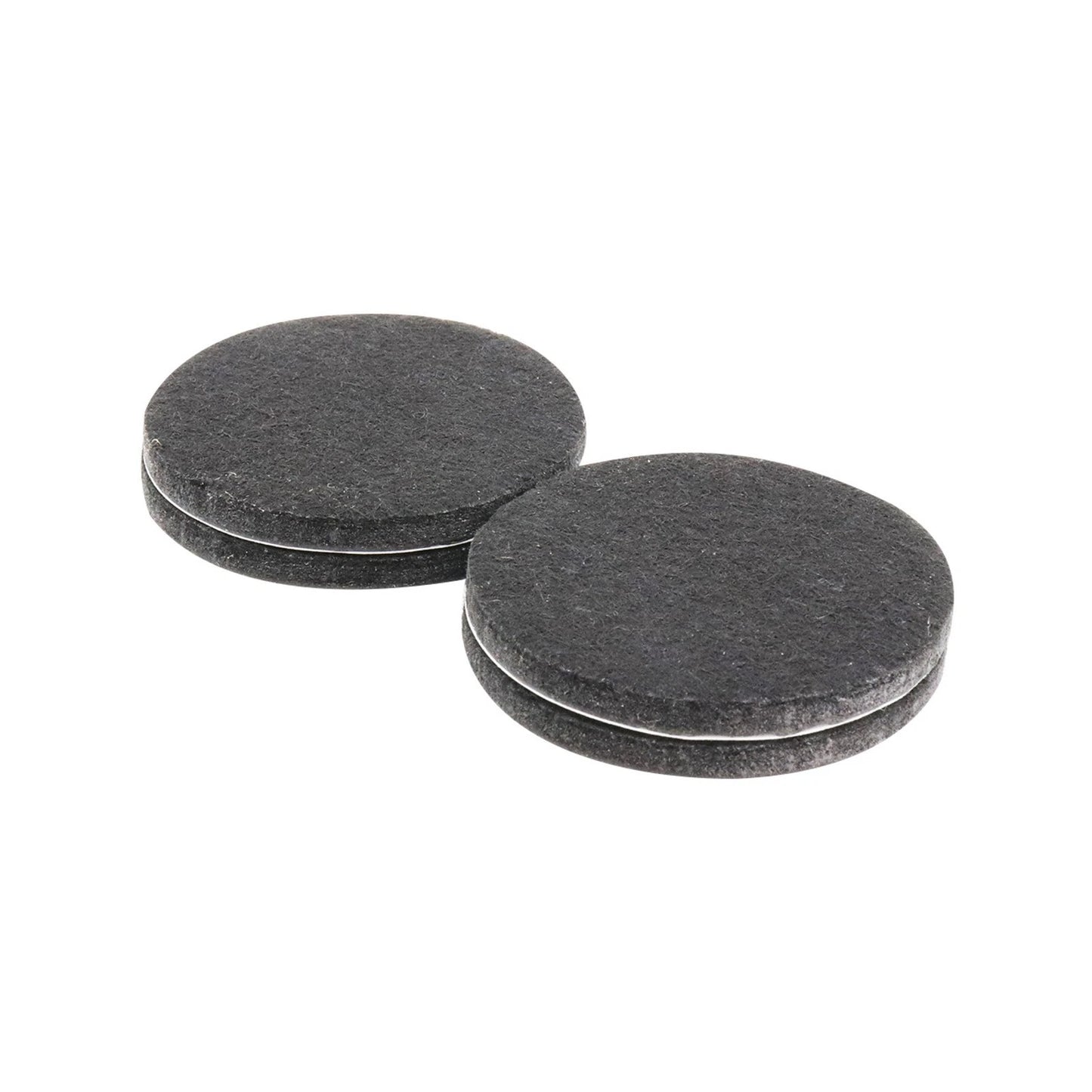 Surface Gard Black Round Felt Pads 48mm - 4 Pack, Noise Reduction, Surface Protection