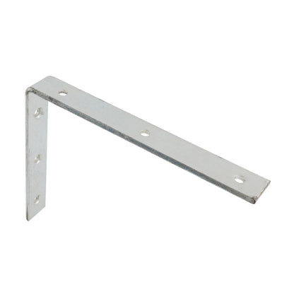 Carinya Zinc Plated Angle Bracket 200x150mm Heavy-Duty Corrosion-Resistant Indoor/Outdoor