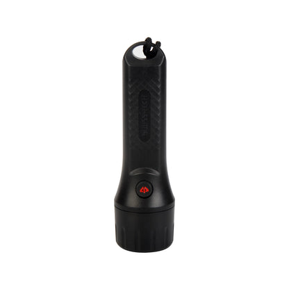 SWISS+TECH Waterproof LED Flashlight, 200lm, IPX7, 150m Beam, Multi-Mode, Includes Batteries