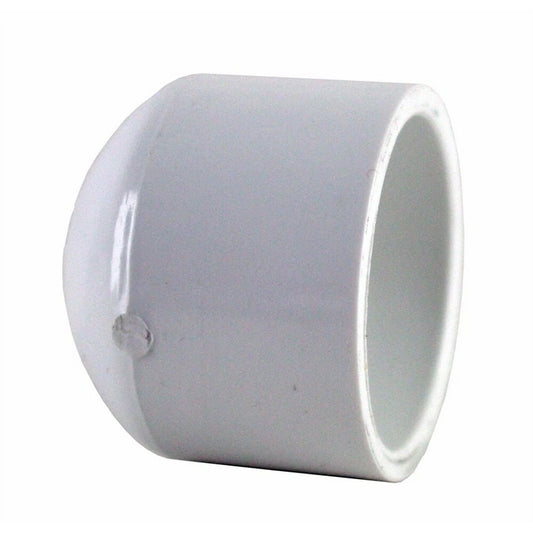 Holman 40mm PVC End Cap Solvent Weld for Pressure Pipes - Certified AS/NZS 1447