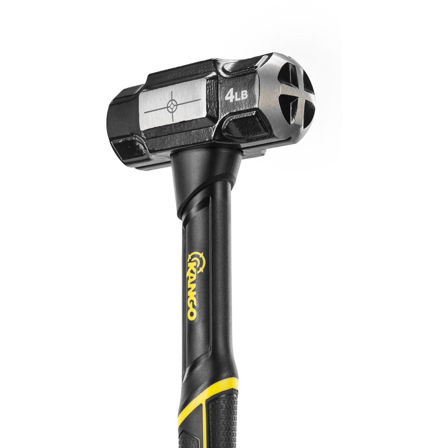 Kango 4lb Cross Strike Sledge Hammer - Dual Side Faces, Heat-Treated Steel, Balanced Design