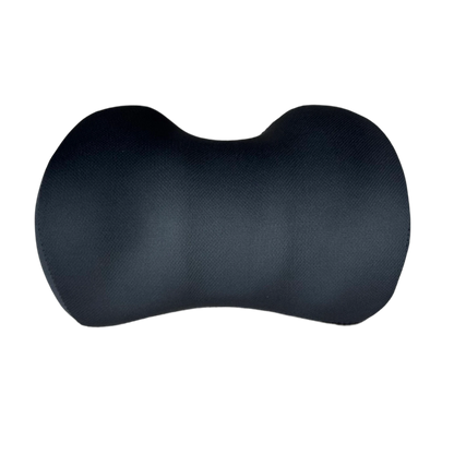All Set Memory Foam Neck Pillow - Ergonomic Support, Velvet Cover, Easy Install, Travel Essential