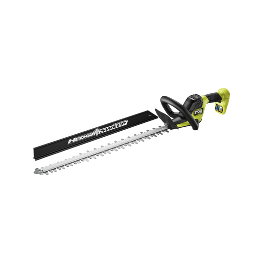 Ryobi One+ 18V Brushless Cordless Hedge Trimmer 55cm, Dual Action Blades, Anti-Jam Tech