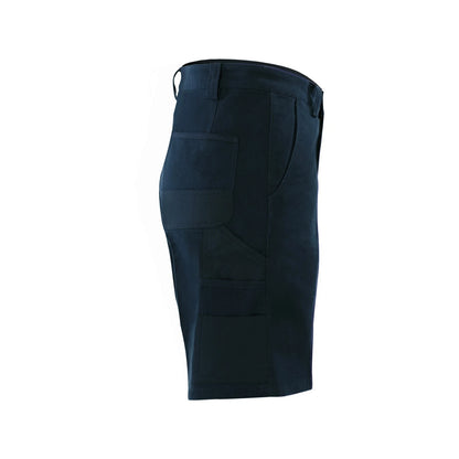 Craftright Navy Oxford Trim Cargo Shorts Size 82 with Zip Fly & Reinforced Pockets