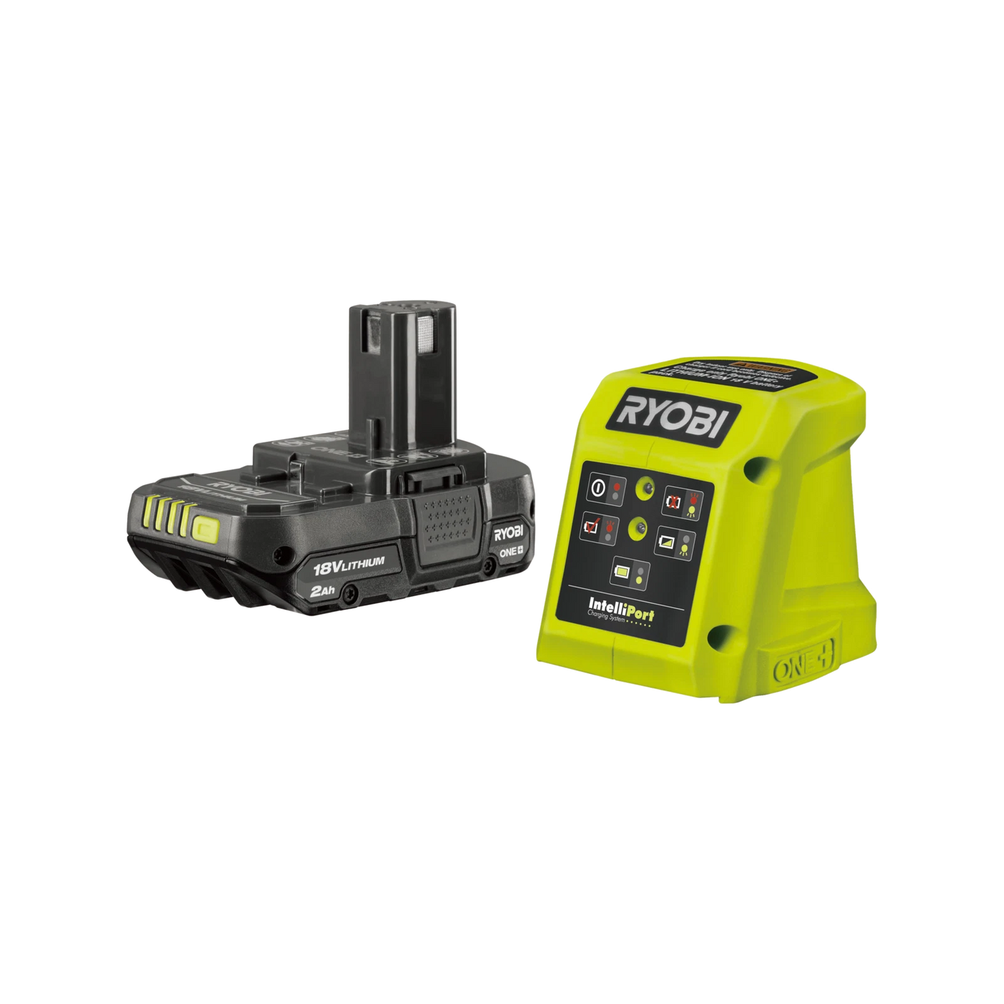 Ryobi 18V ONE+ 2.0Ah Battery & Charger Kit with Deep Discharge Protection
