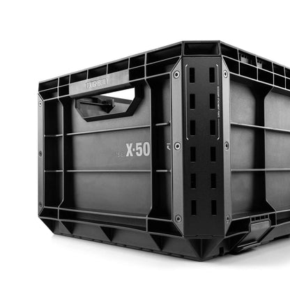 ToughBuilt StackTech Tool Crate - Durable, Stackable, Large Capacity, Customizable Storage
