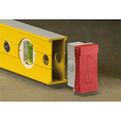 Stabila 800mm Trade Spirit Level, Aluminium, Shock-Absorbing, Precision Vials, Durable