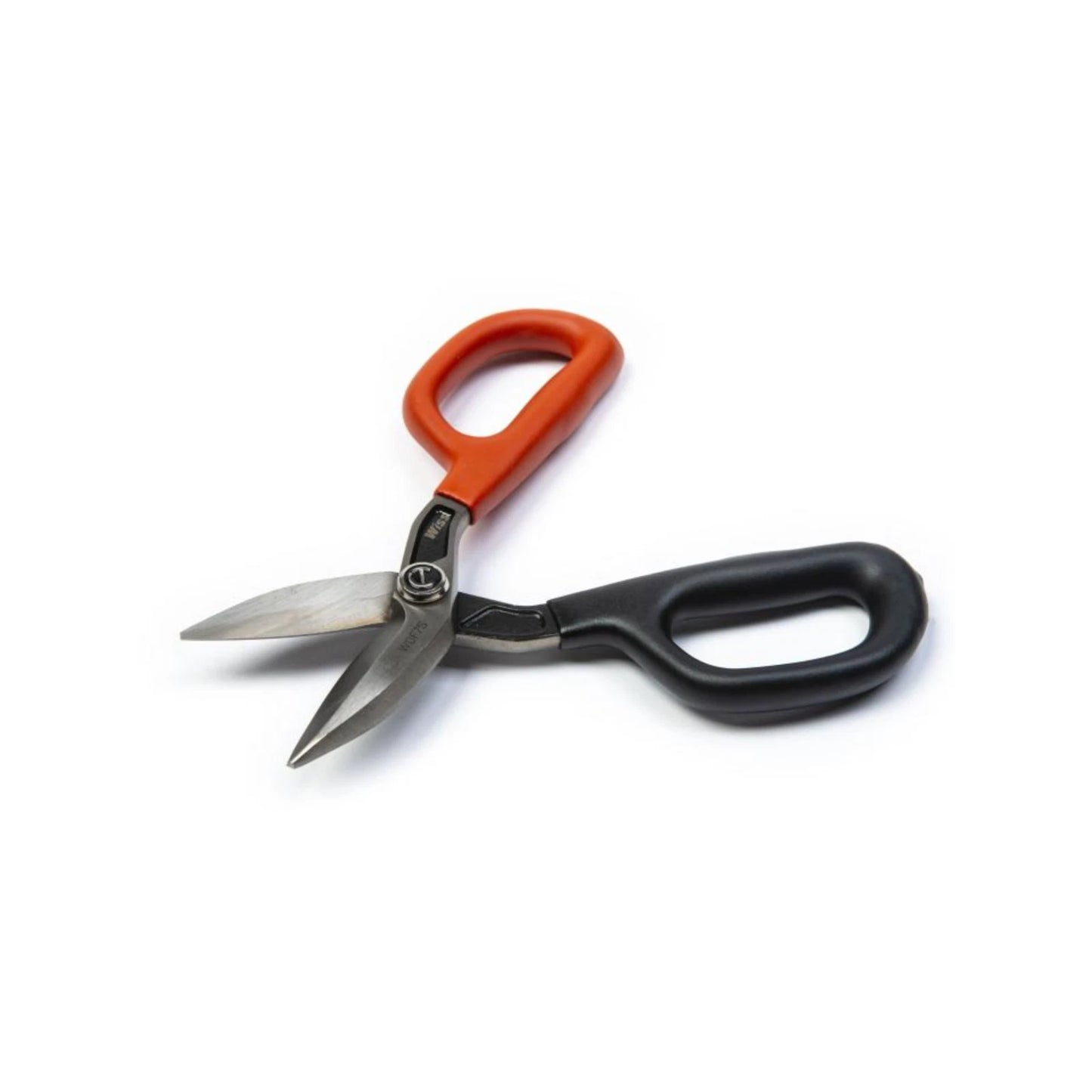 Crescent WISS 178mm Straight Tinner Snips - Hot Drop-Forged Steel, Precision Cutting, Ergonomic Handle