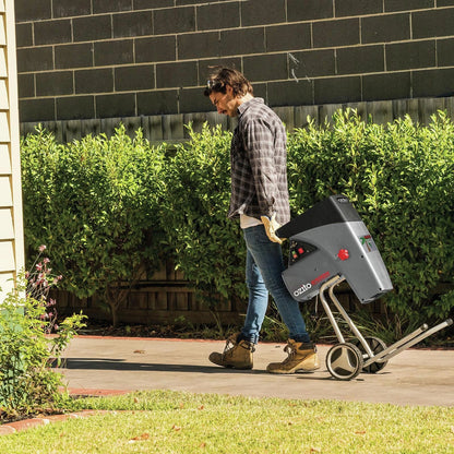 Ozito 2400W Silent Garden Shredder, 40mm Capacity, Self-Feeding, 93dB Noise Level