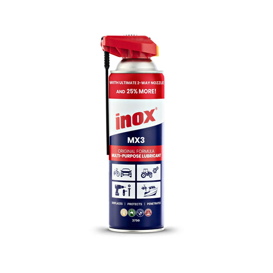 Inox 375g Aerosol Lubricant with 2-Way Straw - Protects, Penetrates, Lubricates