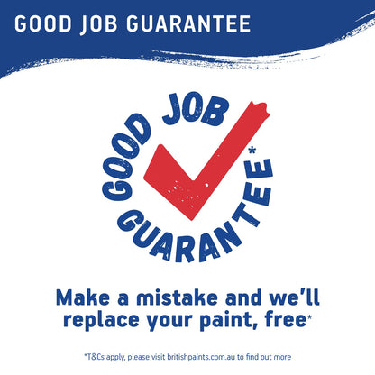 British Paints 2L Semi Gloss White Interior Paint, Wipeable, Low Odour, 8 Year Mould Guarantee