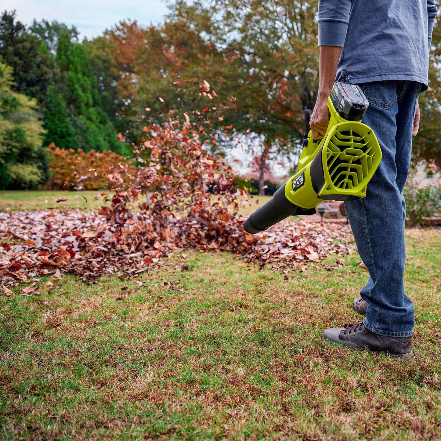 Ryobi 18V ONE+ HP Jet Blower 510CFM Brushless Motor Whisper Tech