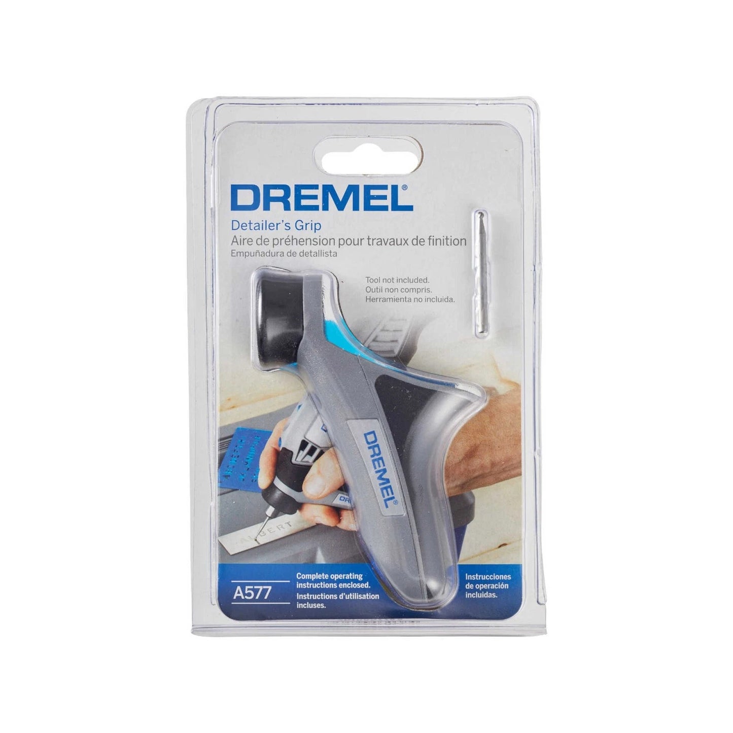 Dremel Detailer’s Grip Attachment for Enhanced Control & Precision with Easy Quick Connect