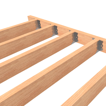 VUEPRO 45x140mm Stainless Steel Joist Hanger - Durable, Corrosion-Resistant, Easy Install