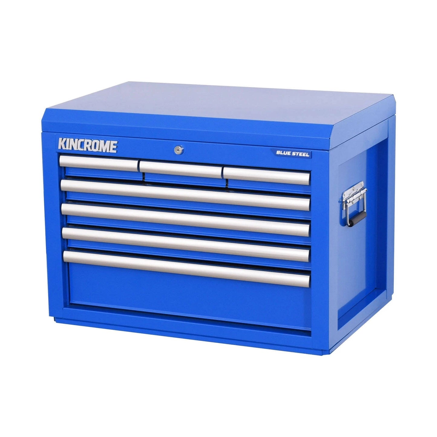 Kincrome BLUESTEEL 680mm 7-Drawer Tool Chest, Heavy Duty Steel, UV Resistant
