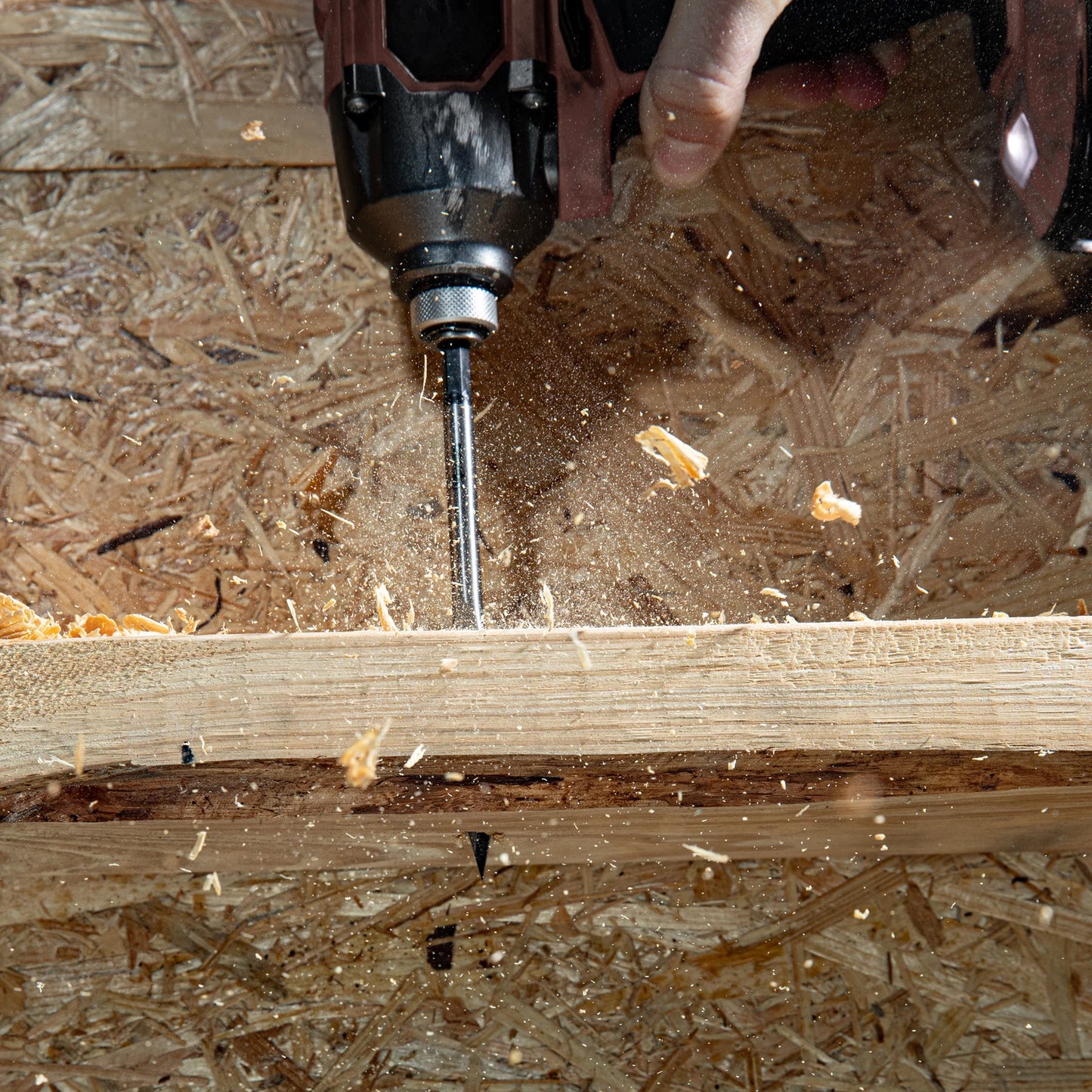 Kango 19mm Spade Bit, Wingless Design, ¼” Hex Shank, Efficient Timber Drilling