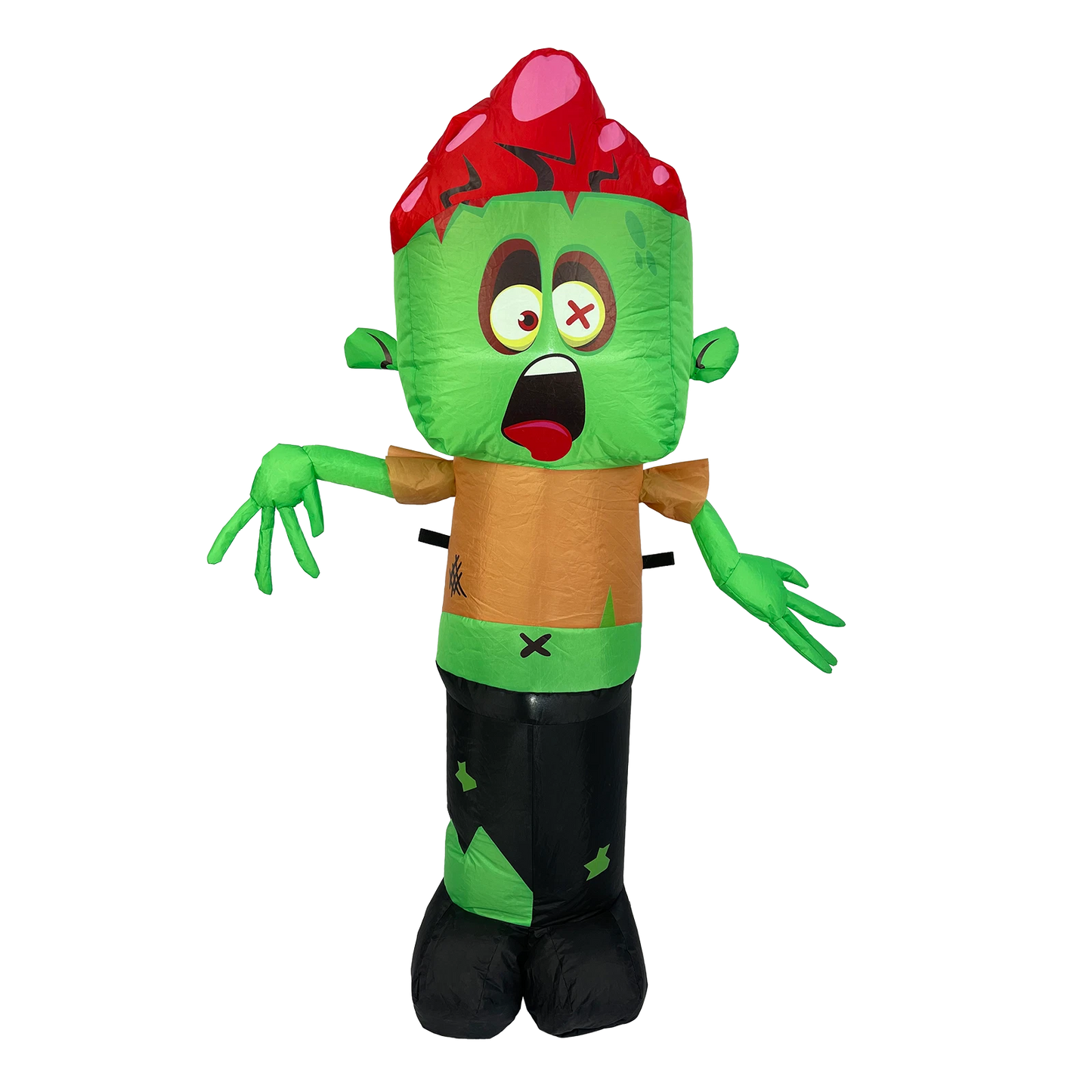 Galah 1.2M Halloween Zombie Inflatable with LED Lights for Indoor/Outdoor Use