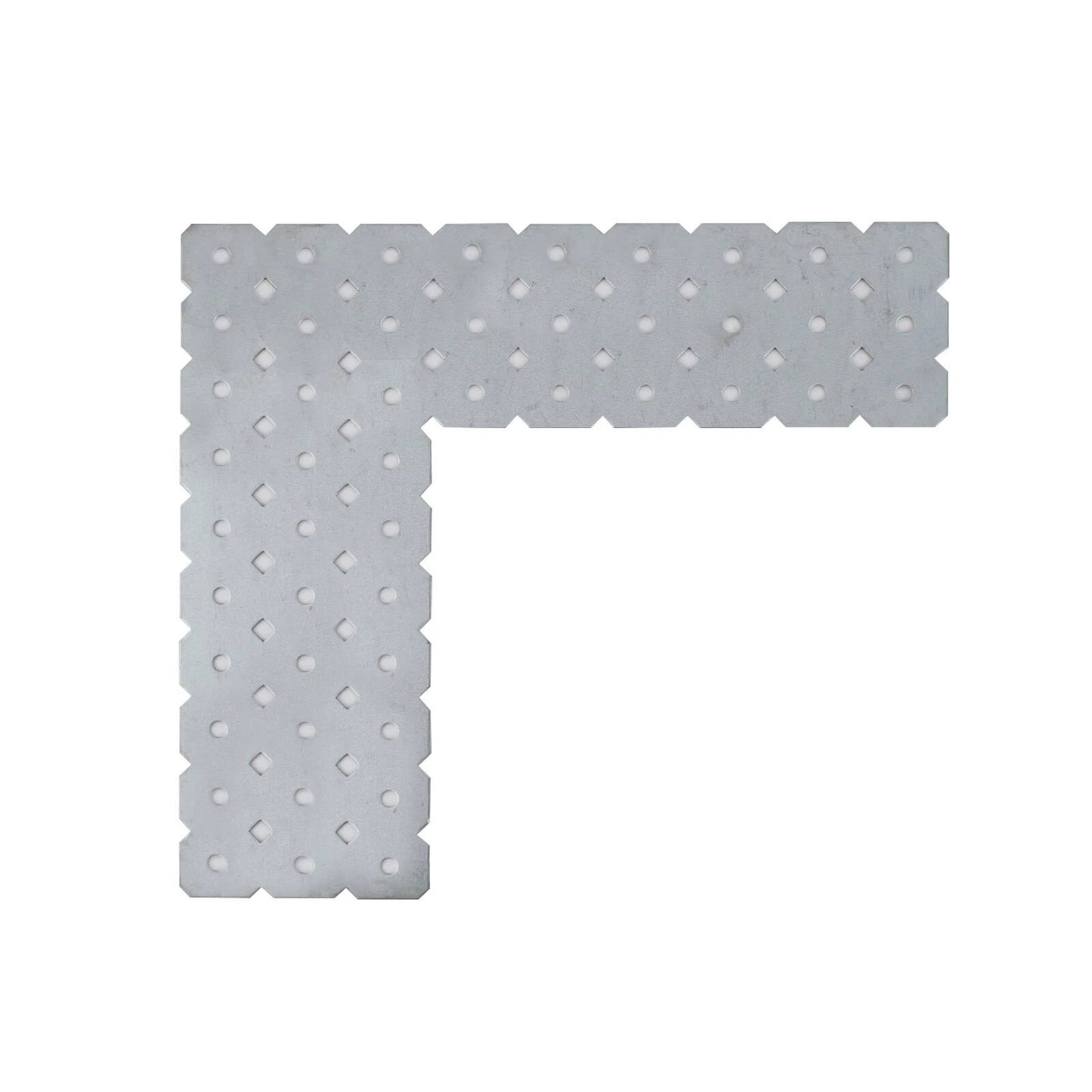 Carinya Galvanised L-Shape Bracket 220x200x60x1mm Customisable DIY Support