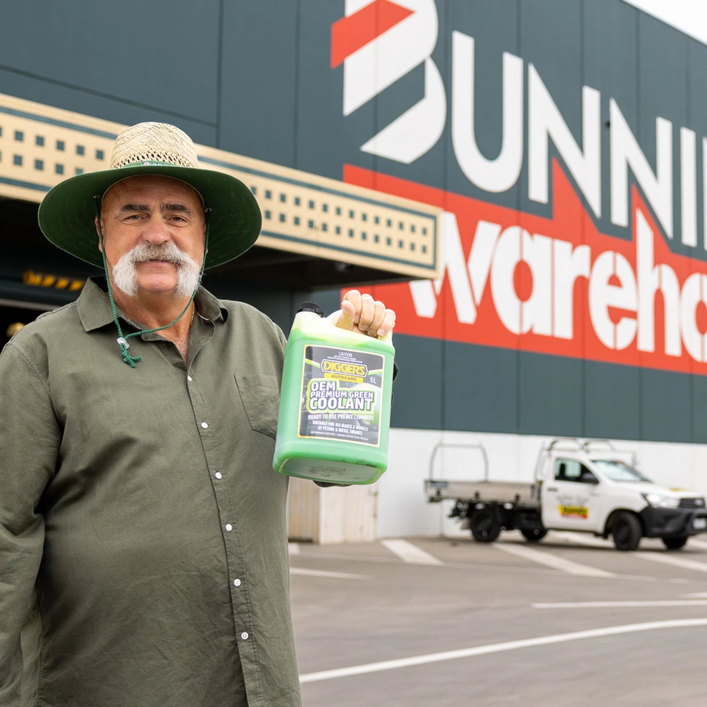 DIGGERS™ 5L OEM Premium Green Coolant - Universal, Long-lasting, Anti-corrosive Protection