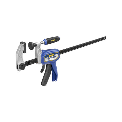 IRWIN 450mm Quick Grip Hybrid Bar Clamp, 374kg Force, Steel I-Beam, Deep Throat