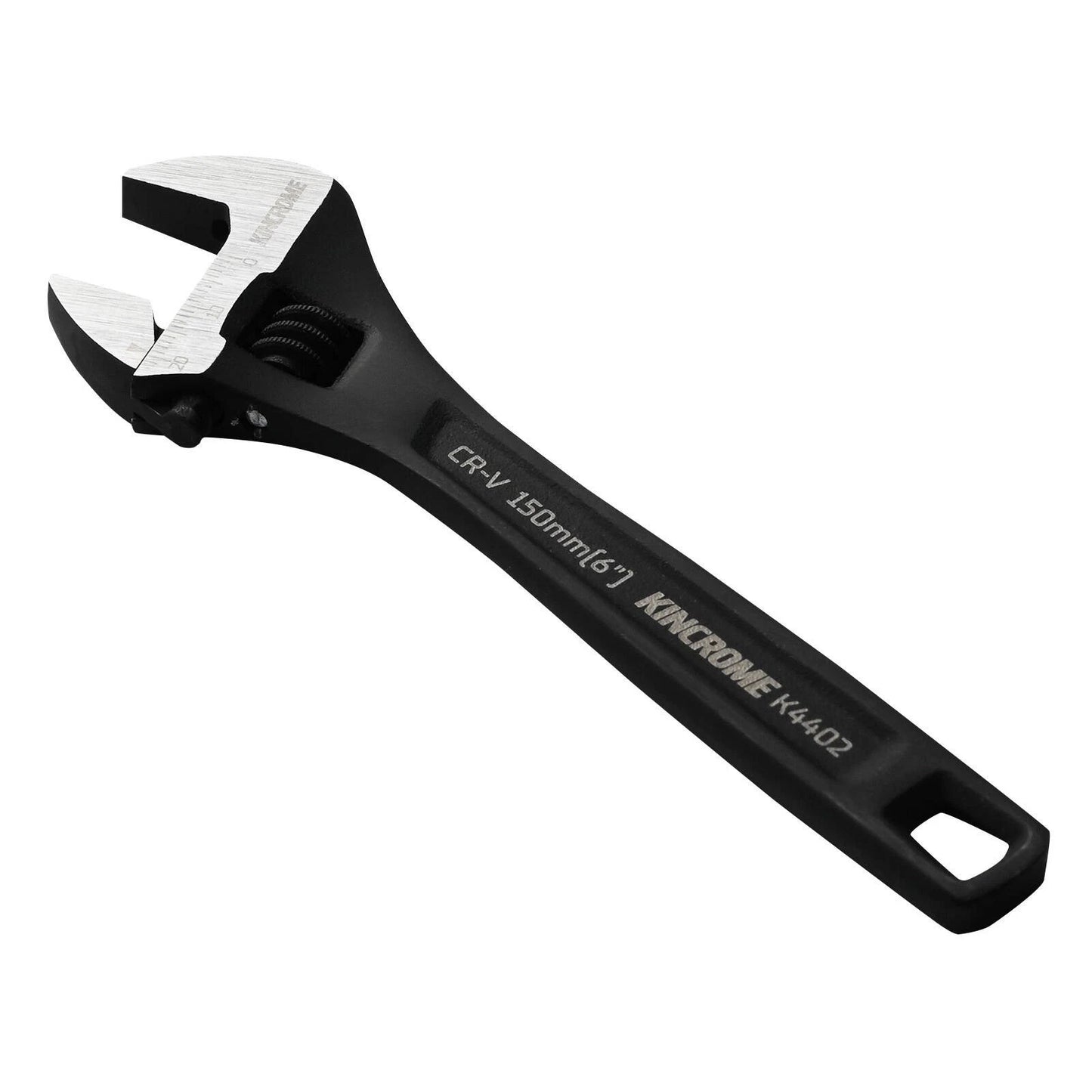 Kincrome Adjustable Wrench 150mm - 19mm Jaw, Black Phosphate, CR-V Steel