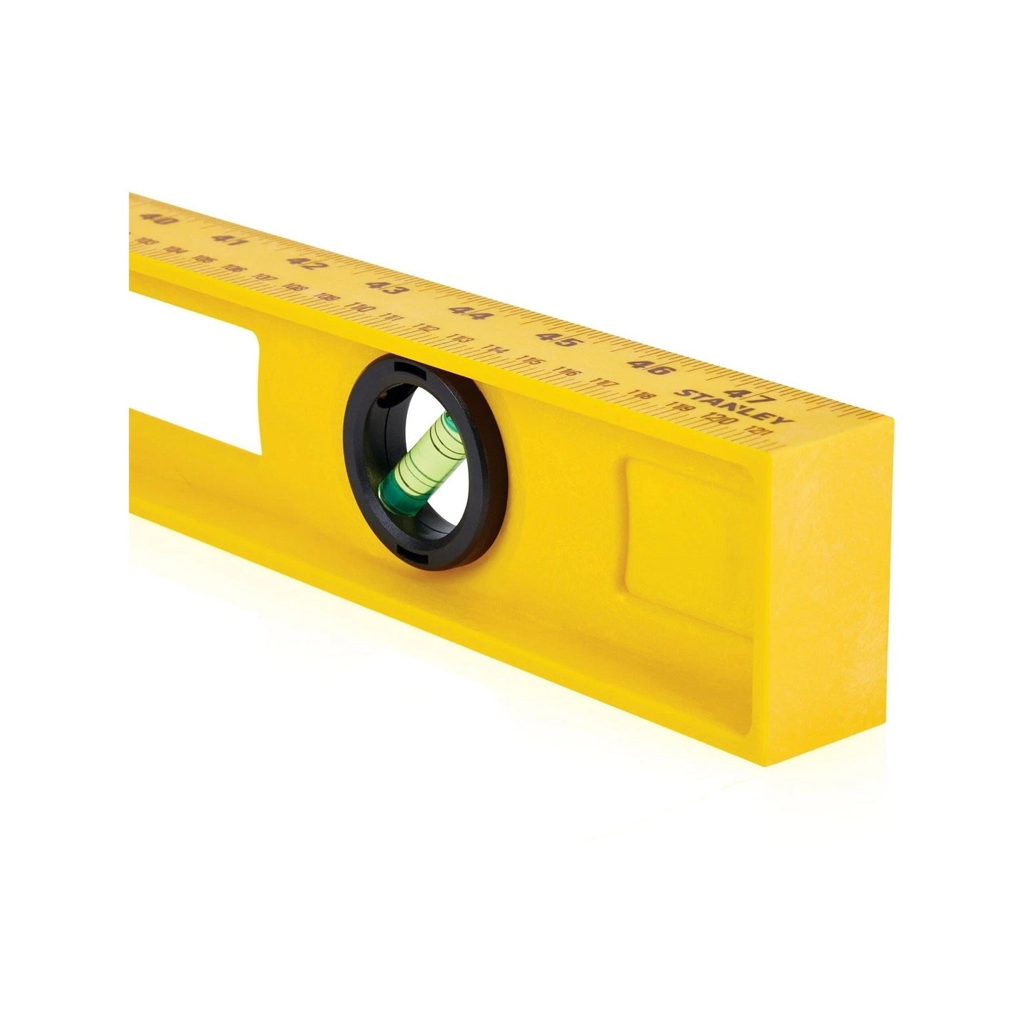Stanley 1200mm ABS Resin Spirit Level, Durable, Waterproof, High Visibility, 3 Vials