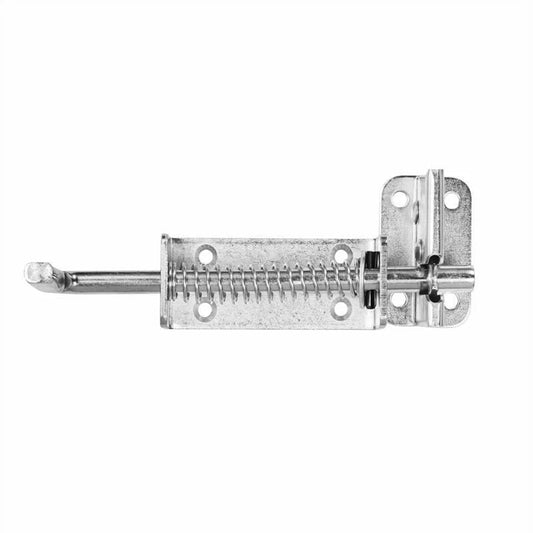 Pinnacle Zinc Plated Spring Loaded Gate Latch - Secure, Corrosion-Resistant, Universal Fit