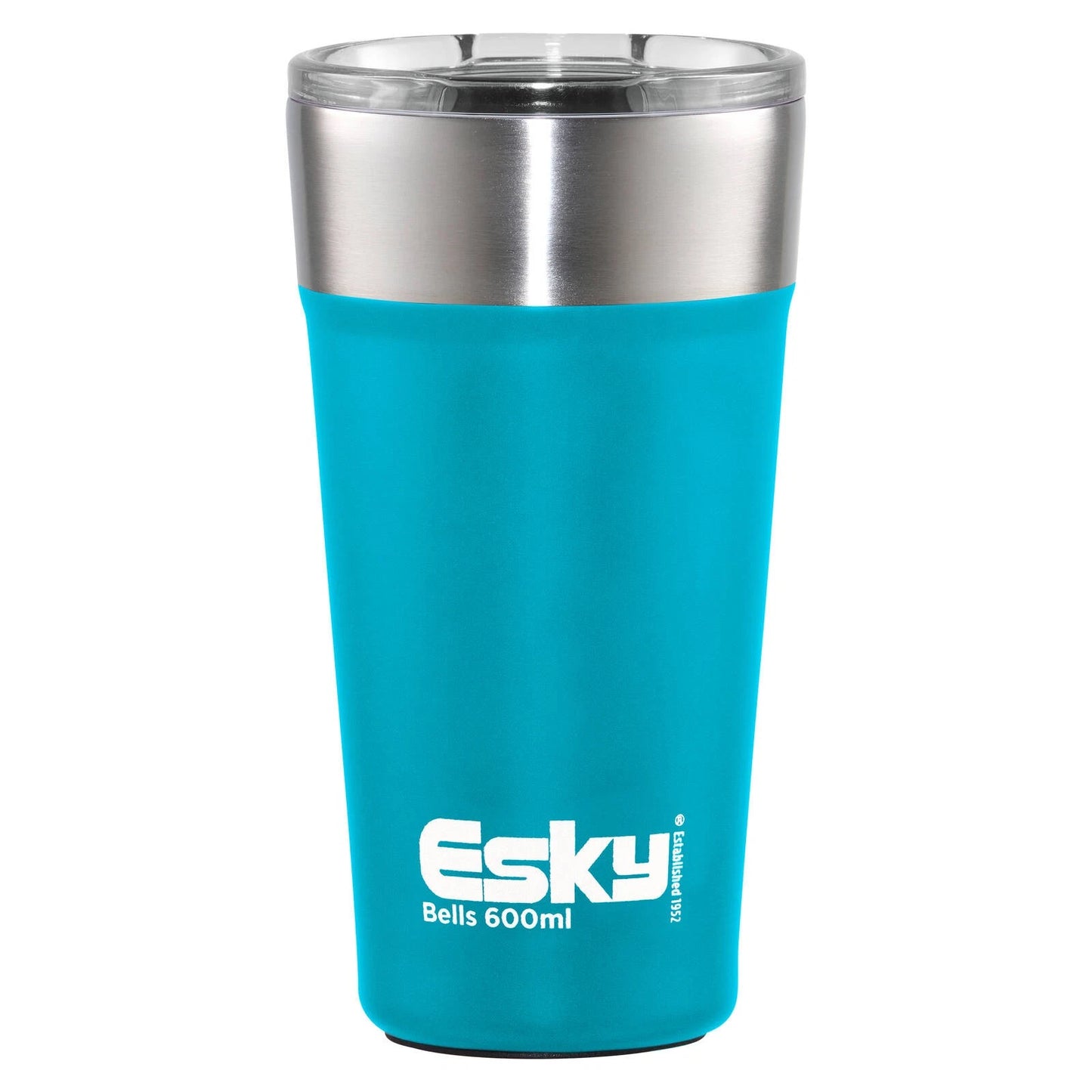 Esky 600ml Stainless Steel Coffee Tumbler with Vacuum Insulation & Spill-Resistant Lid