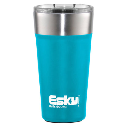 Esky 600ml Stainless Steel Coffee Tumbler with Vacuum Insulation & Spill-Resistant Lid