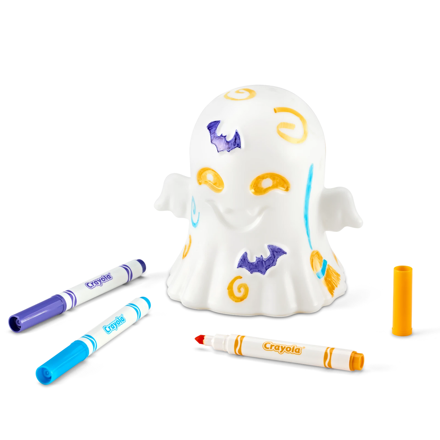 Crayola Light-Ups Ghost - Interactive Glow Toy for Kids, Reusable & Non-Toxic