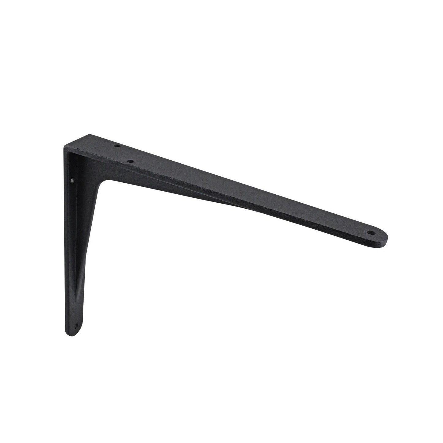 Carinya Black Heavy Duty 240x190mm Cast Aluminium Angle Bracket, 100kg Load Capacity