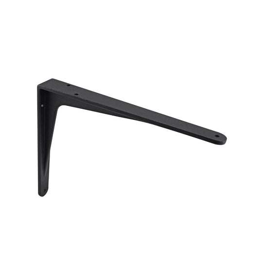 Carinya Black Heavy Duty 240x190mm Cast Aluminium Angle Bracket, 100kg Load Capacity