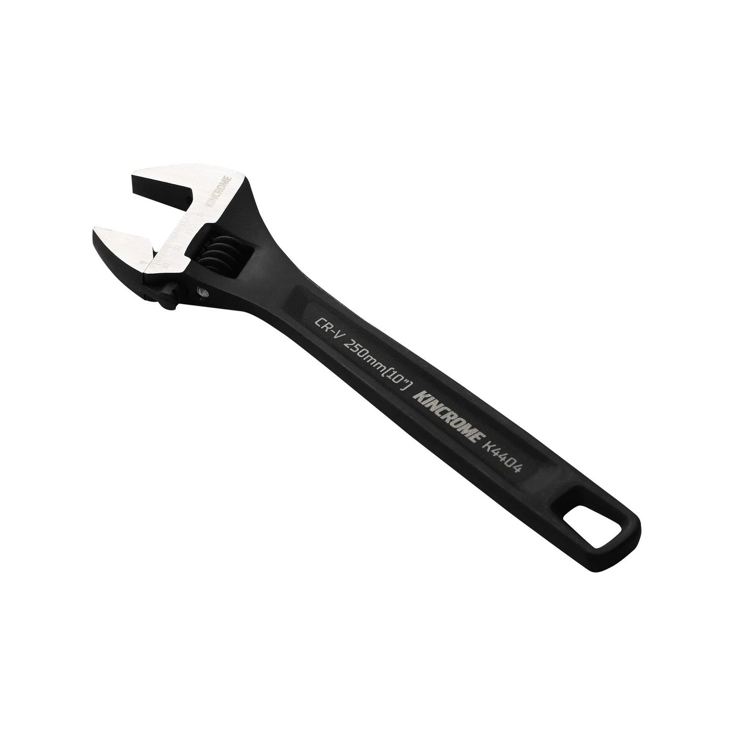 Kincrome Adjustable Wrench 250mm, 28mm Jaw, Black Phosphate, CR-V Steel