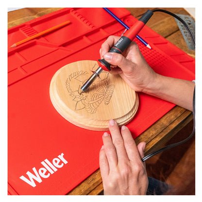 Weller 240V 25W Wood-Burning Kit, 15-Piece, Versatile Tips, Stay-Cool Handle, Precision Control