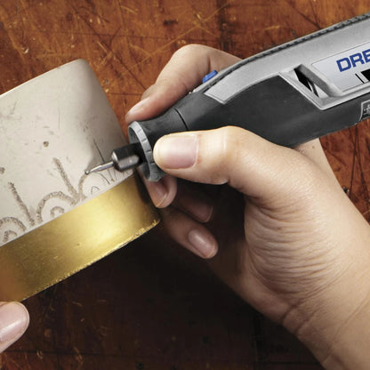 Dremel Engraving Cutter 0.8mm - 2 Pack, Versatile for Wood, Metal, Plastic, Jewelry