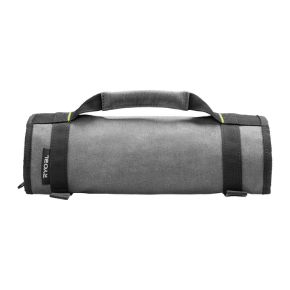 Ryobi Traxx Canvas Tool Roll with Dividers, Removable Zip Pockets, Durable 410gsm Canvas