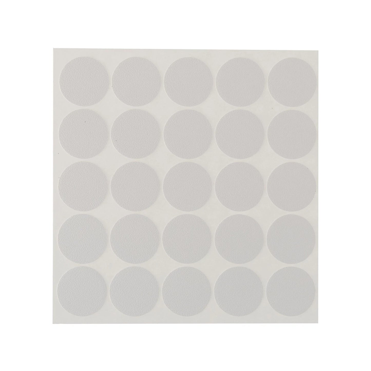 Taskmaster 15mm White Self Adhesive Screw Caps 250 Pcs for Cabinets & Furniture