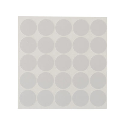 Taskmaster 15mm White Self Adhesive Screw Caps 250 Pcs for Cabinets & Furniture