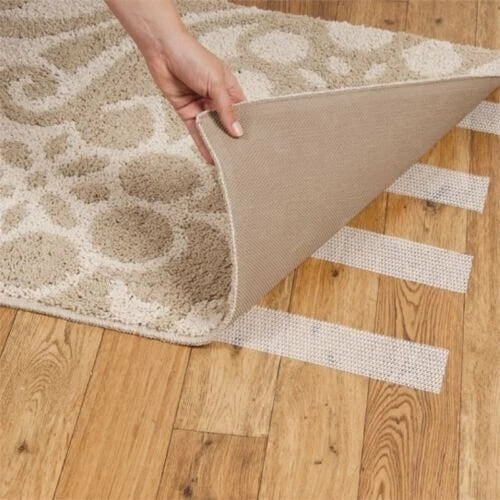 Roberts Anti-Slip Rug Gripper Roll 63mm x 7.62m for Small Rugs, Non-Toxic, Versatile Use