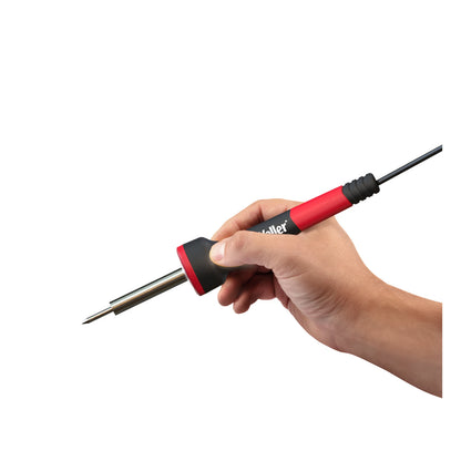 Weller 230V 30W Soldering Iron with LED Halo, Ergonomic Grip, Interchangeable Tips
