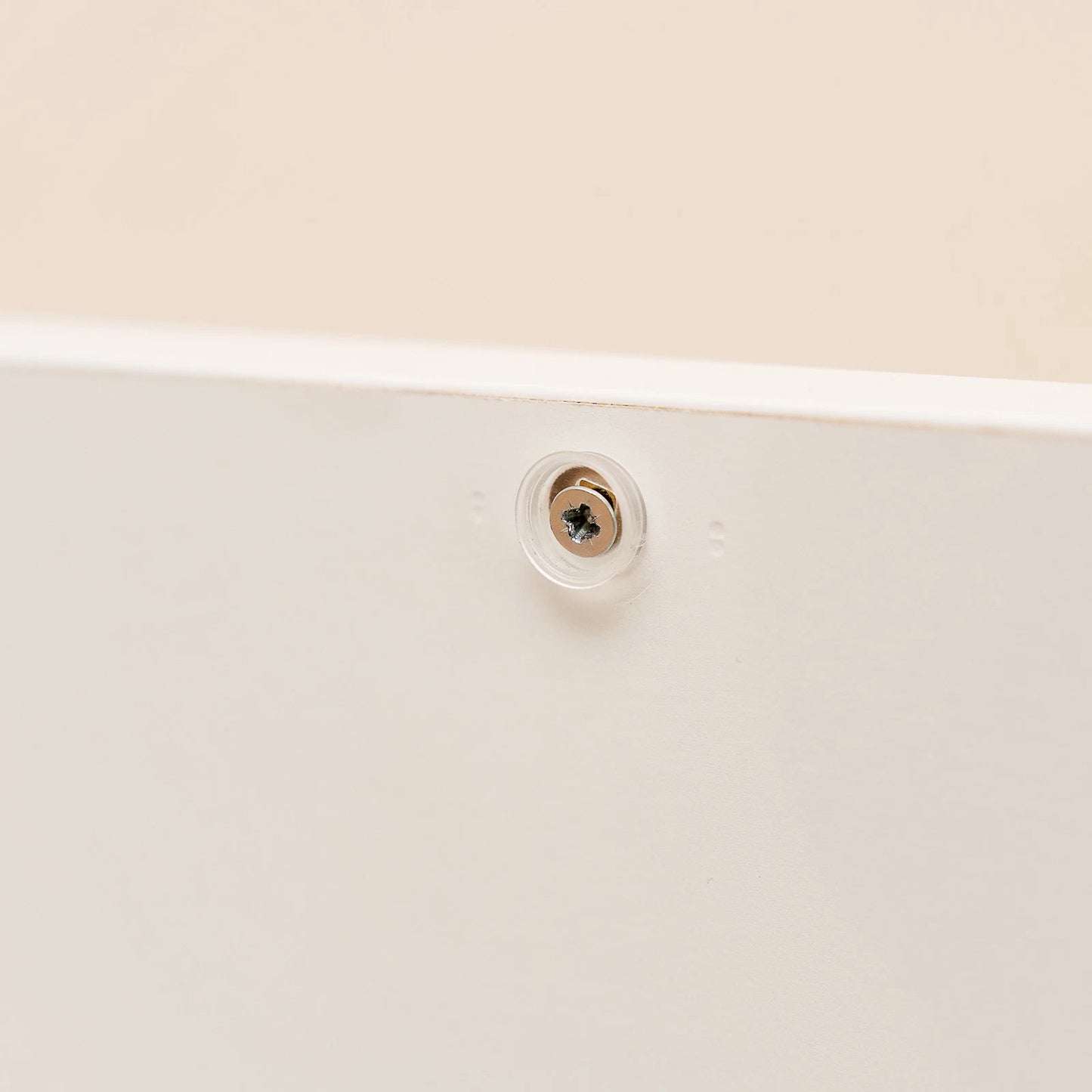 Taskmaster White Snap-On Screw Caps 12 Pack - Easy Install, Universal Fit, Elegant Finish