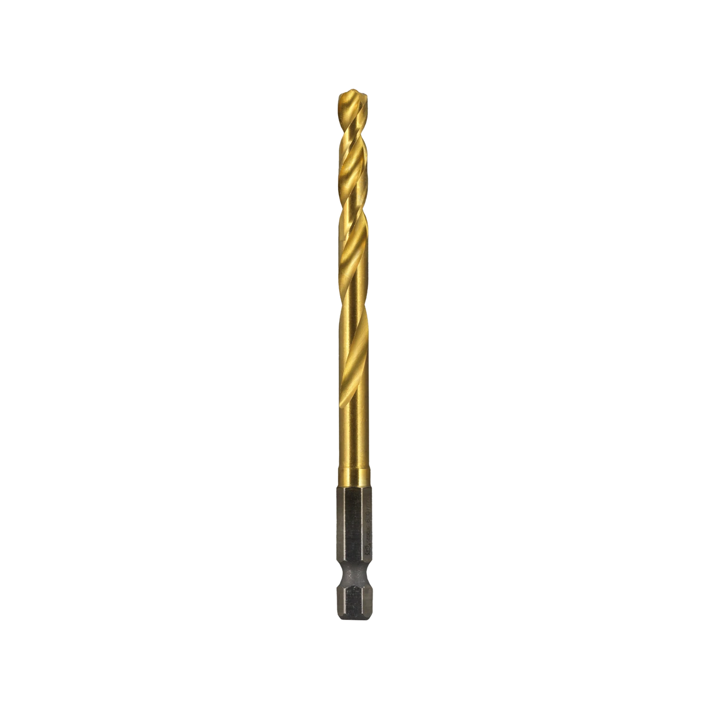 Kango Hypertorque™ 6mm Impact HSS Drill Bit, 135° Split Point, Four-Cut Design, Titanium Coating