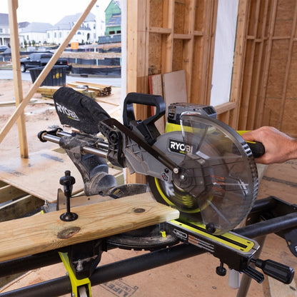 Ryobi 18V ONE+ HP 254mm Brushless Sliding Mitre Saw, Tool Only, Portable & Precise