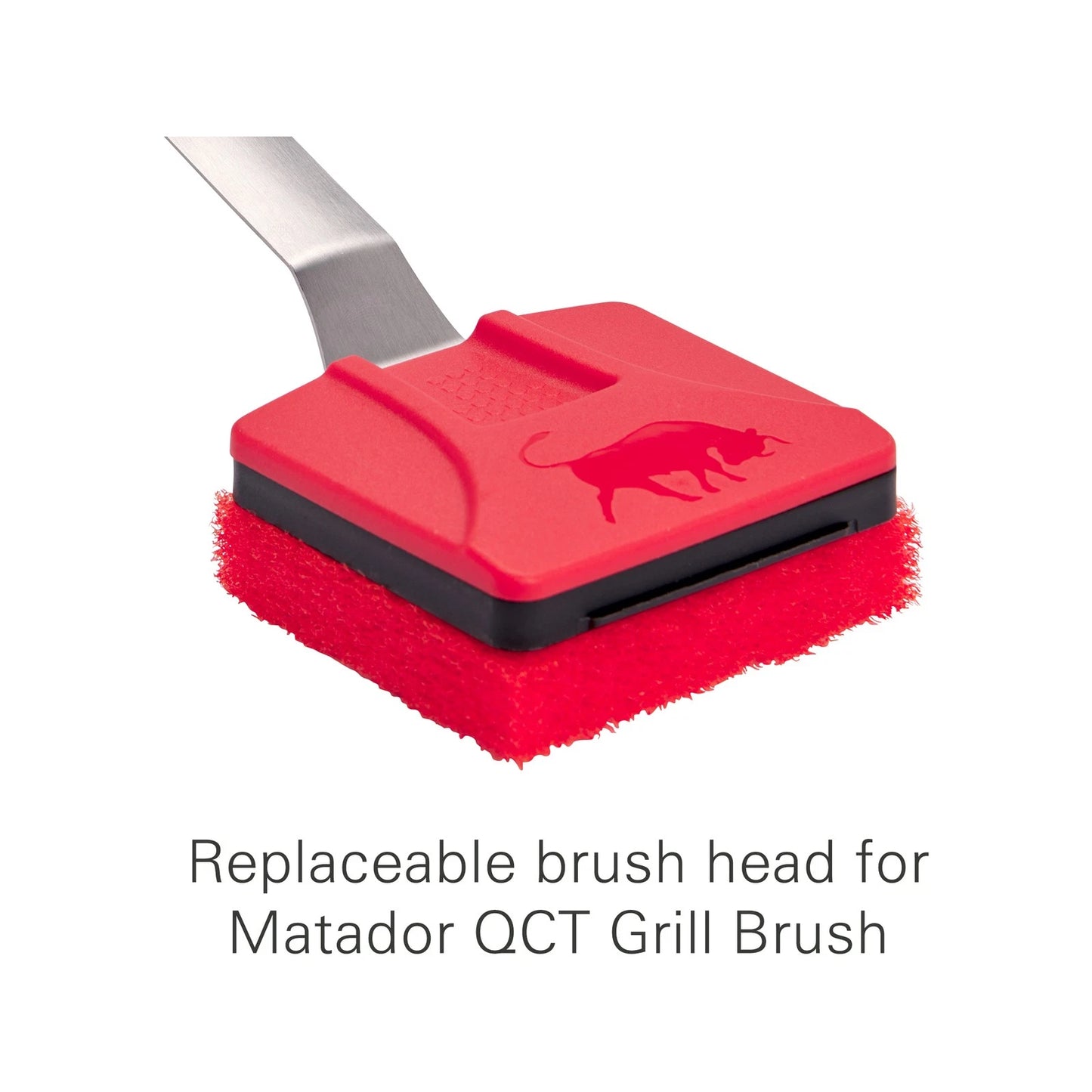 Matador QCT Nylon Scrub Head 2-Pack, Durable & Versatile Cleaning, Secure Grip