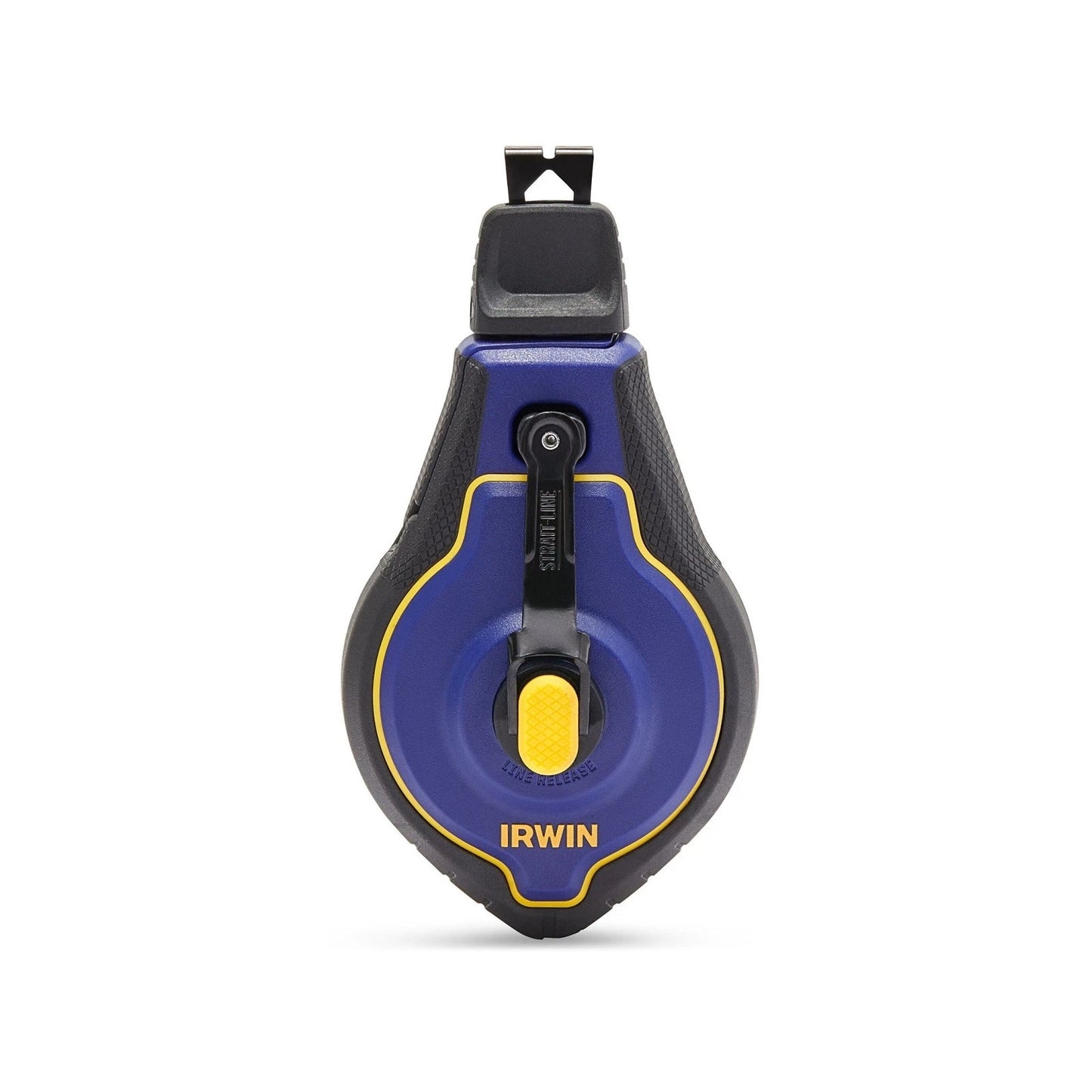 IRWIN Strait-Line Speedline Pro Chalk Reel, 6:1 Gears, Anti-Jam, 30m Line, Overmould Grip