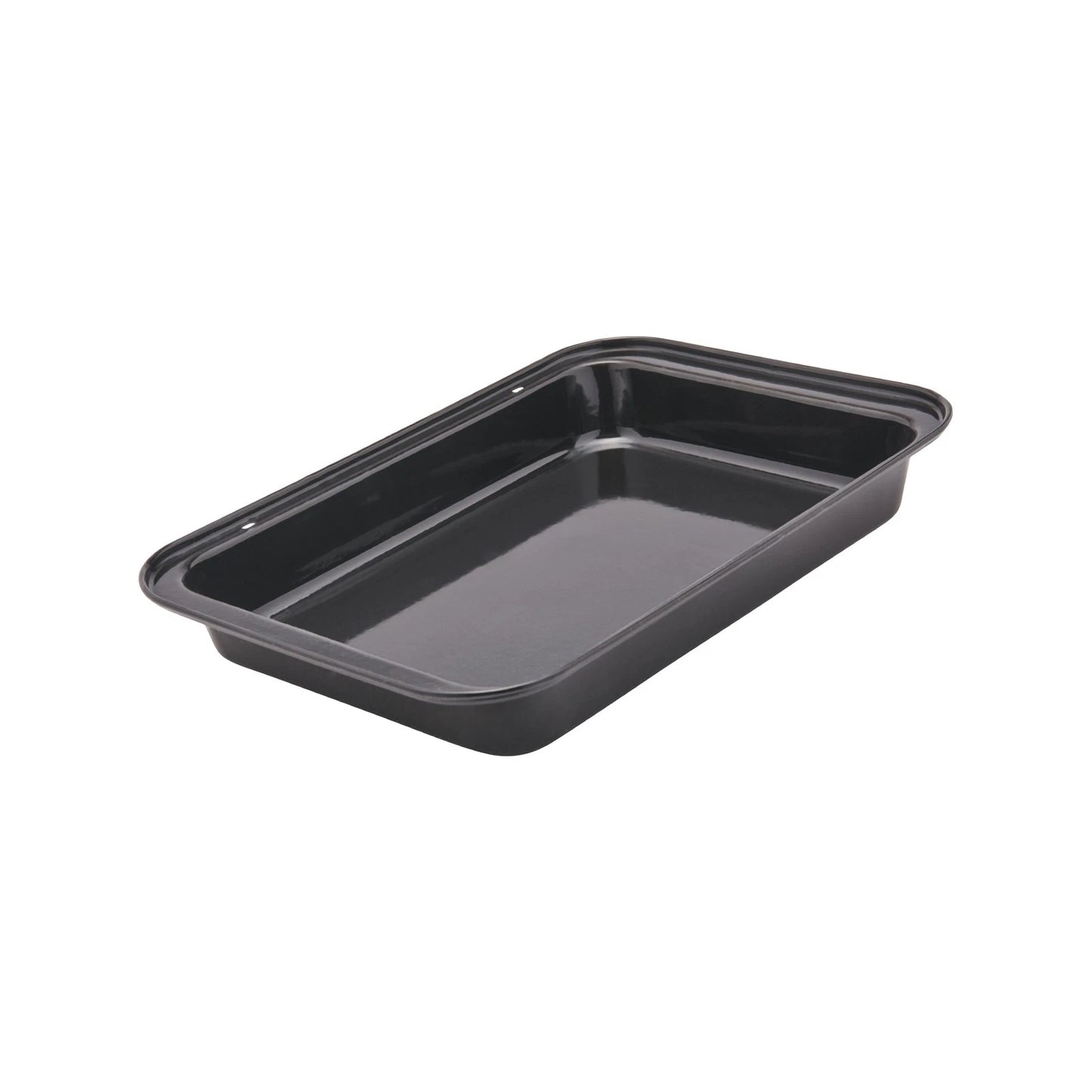Jumbuck Enamel Roasting Tray, Non-Stick, 37x25.5x5cm, High-Temp Resistant, In-Built Handles