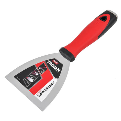 Trojan 102 mm Jointing Knife - Flexible Stainless Steel Blade, Ergonomic Grip